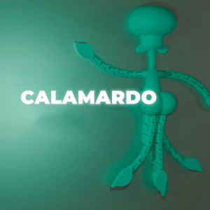 Calamardo - ImaNotas 3D – Fondo de Bikini en Acción