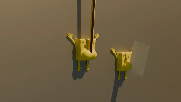 Bob esponja - ImaNotas 3D – Fondo de Bikini en Acción