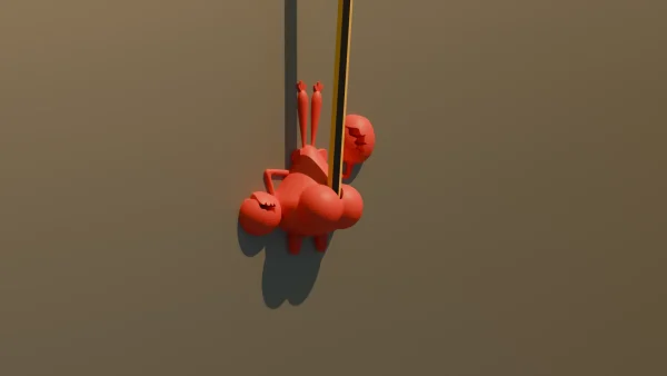 Don cangrejo - ImaNotas 3D – Fondo de Bikini en Acción