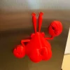 Don cangrejo - ImaNotas 3D – Fondo de Bikini en Acción