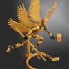 Triple Angel Wings Alas Articuladas para Dummy 13