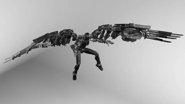 Articulated Buitre Wings para Dummy 13