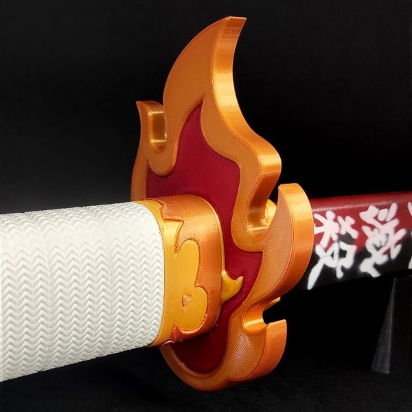 Katana 3D Demon Slayer - Kyojuro Rengoku (full color)
