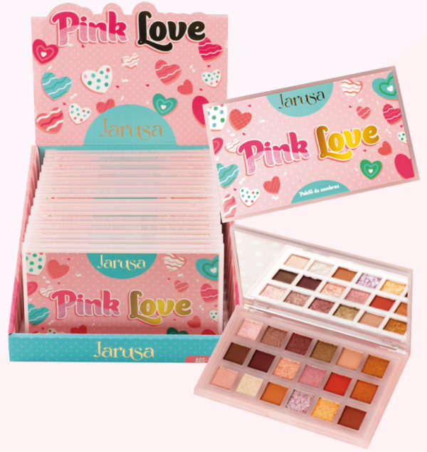 Paleta de sombras Pink love