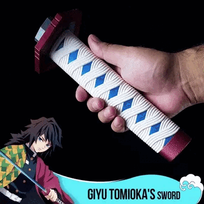 Katana 3D Demon Slayer - Giyu Tomioka