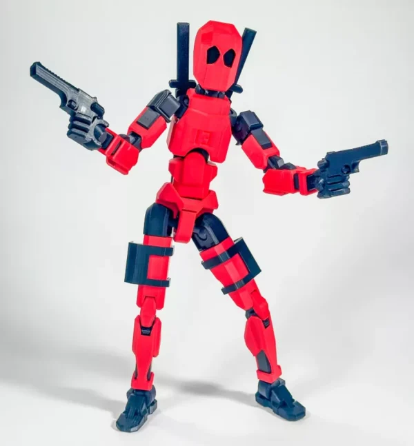 Figura de acción articulada - Dummy 13 Deadpool Version